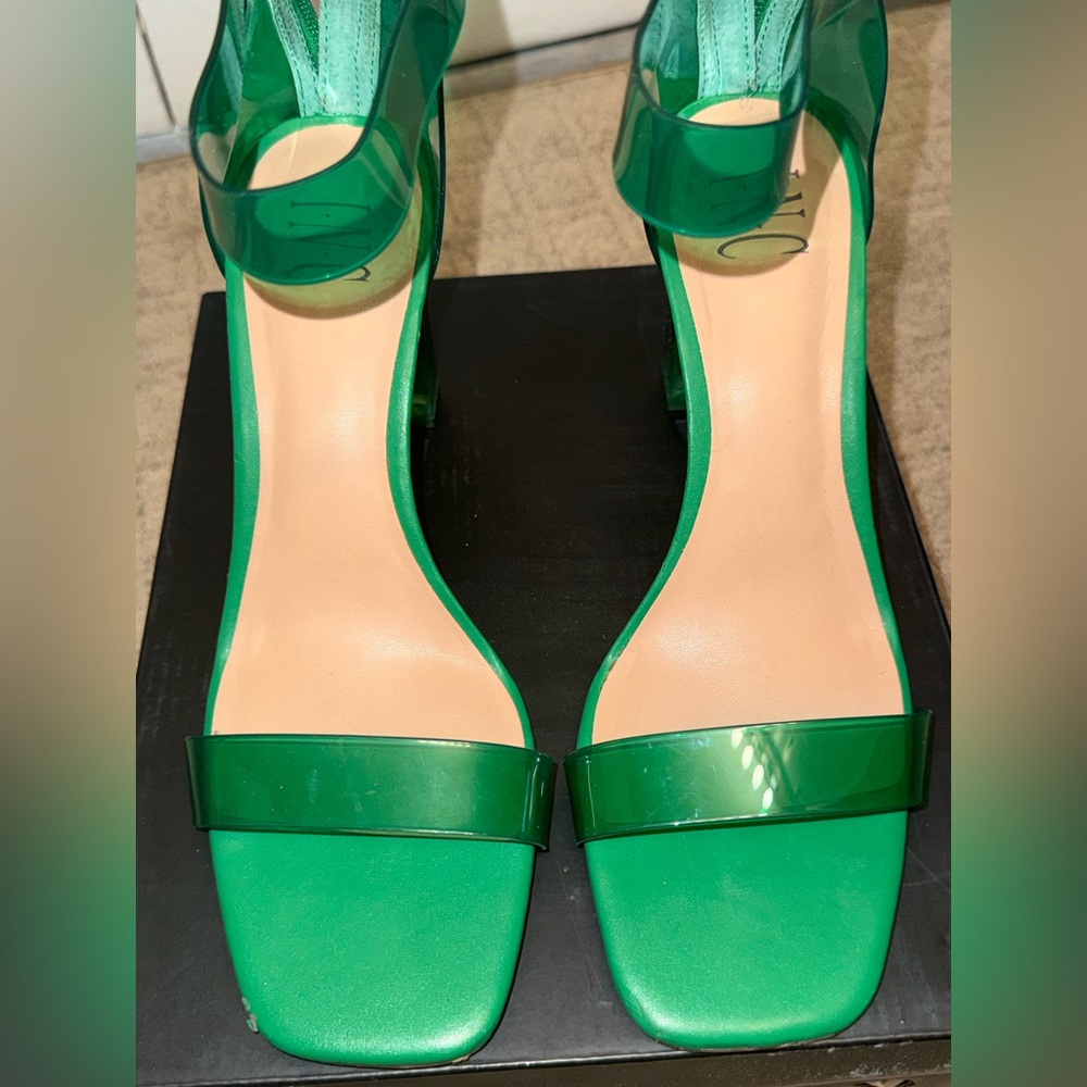 INC International Concepts Green Heels